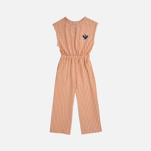 Salopeta de vara din bumbac organic, Dungi