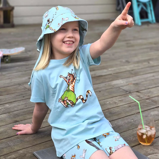 Rochie Pettson si Findus bumbac organic Geggamoja