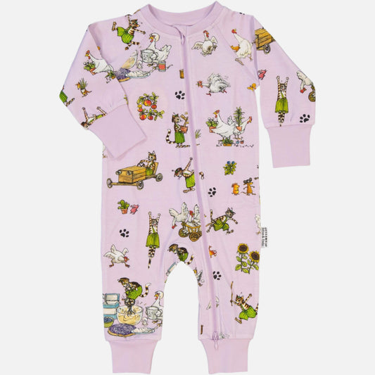 pijama_salopeta_bumbac_organic_pettson_findus_geggamoja_galbenus