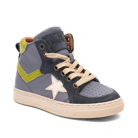 Ghete din piele pentru copii, Isak Gri