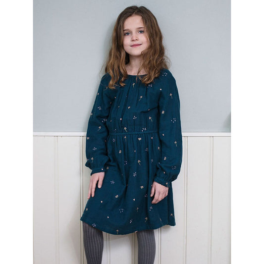 Rochie Serendipity Organics din bumbac organic cu broderie, Atlantic Embroid