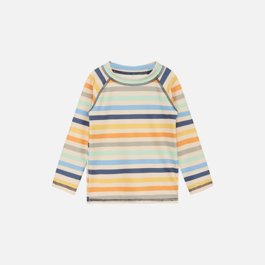 Bluza costum de baie cu filtru UV 50+,  Dungi