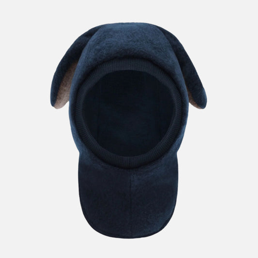 cagula_lana_merinos_hust_claire_copii_bebelusi_dublata_galbenus