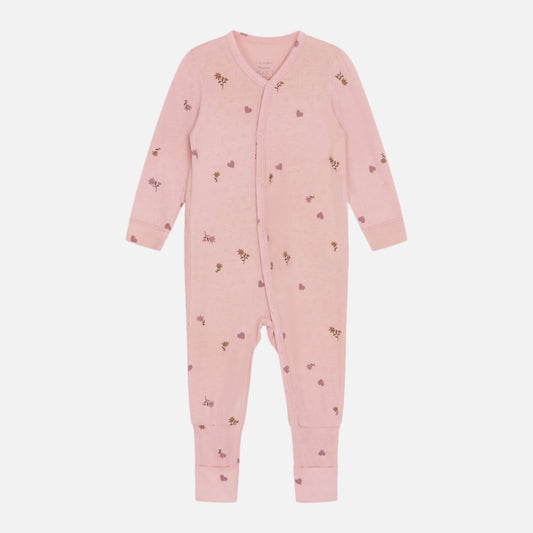 salopeta bambus cu capse bebelusi