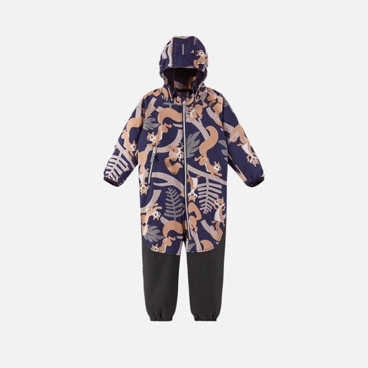 Overall softshell pentru bebelusi Mjosa, Veverita