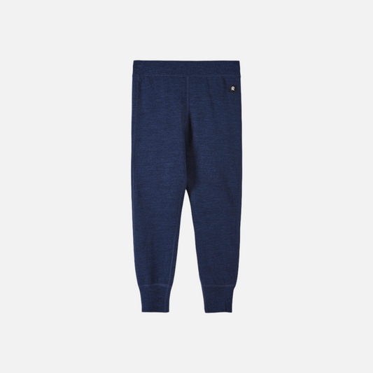 Pantaloni din lana merinos Misam, Bleumarin