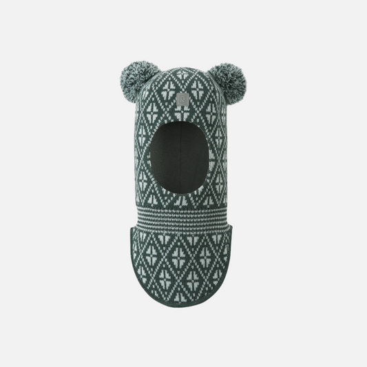 Cagula Kuuraan din lana merinos, Verde