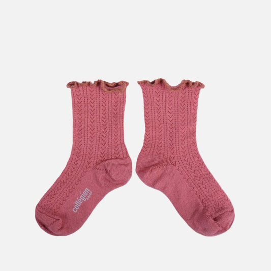 sosete_copii_lana_merinos_collegien_galbenus