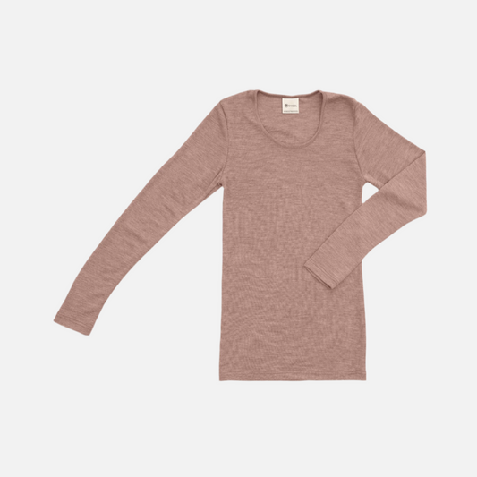 Bluza dama Engel din lana merinos organica si matase