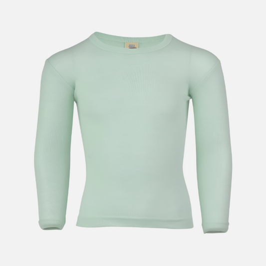 bluza-pijama-lana-merinos-matase-naturala-engelnatur-galbenus