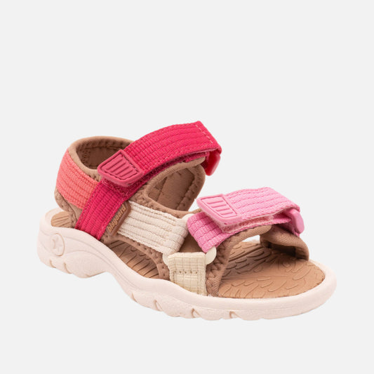 Sandale textile sport Nico, Bubble Gum