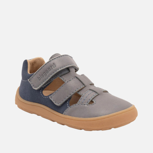 sandale-barefoot-copii-piele naturala-albastru