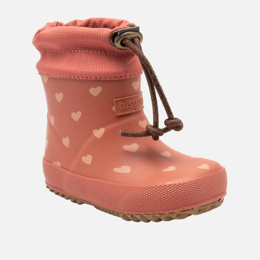 Cizme termo de cauciuc cu lana, Inimioare