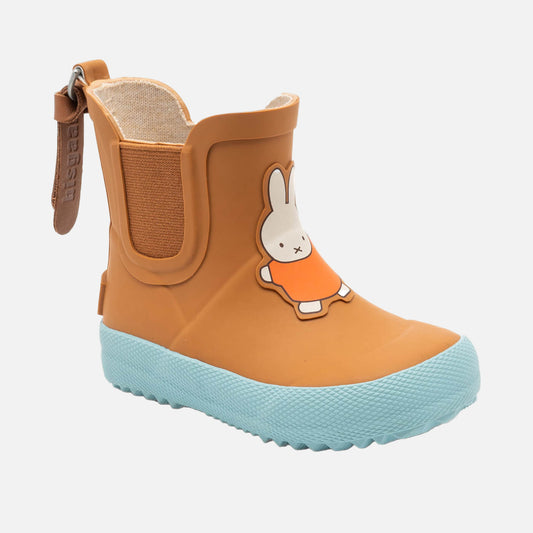 Cizme de cauciuc natural cu interior de bumbac, Iepurasul Miffy/Scortisoara