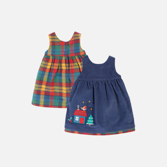 Rochie reversibila din bumbac organic, Inara