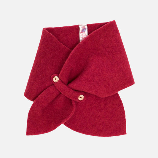 Fular cu nasture copii din lana fleece, Jasper