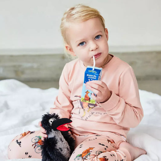 Pijama 2 piese din bumbac organic Geggamoja, Mamma Mu