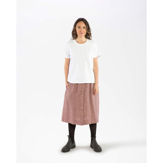 Tricou dama din bumbac organic, Alb