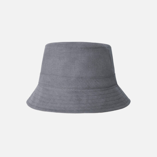 Palarie din in organic, Matona protectie UV50,  Gri