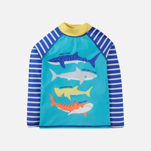 bluza_costum_baie_protectie_uv_welovefrugi_galbenus_baiet