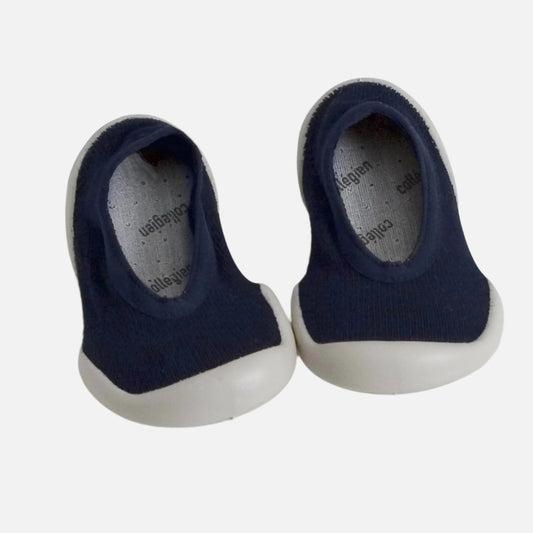 Espadrile din bumbac, Bleumarin