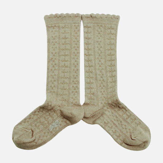 Sosete lungi din bumbac pentru copii, Juliette Verzui