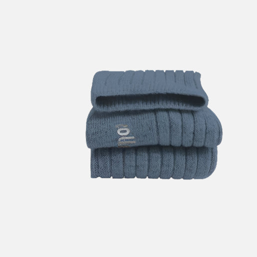 Sosete din lana merinos si casmir pentru copii si adulti, Blue Jeans