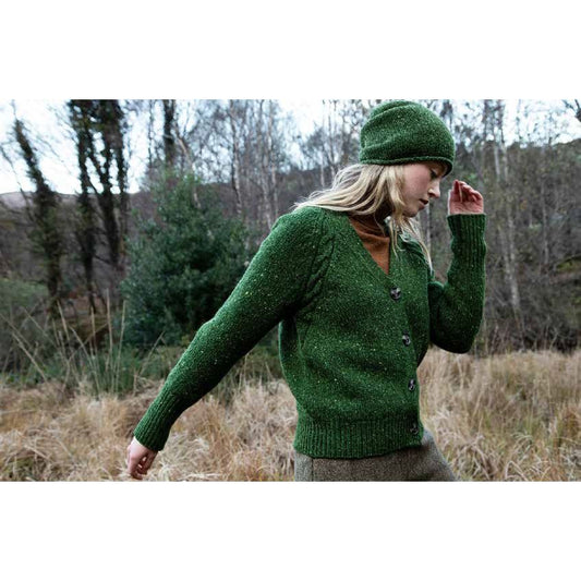 pulover-femei-lana-donegal-irlanda-galbenus