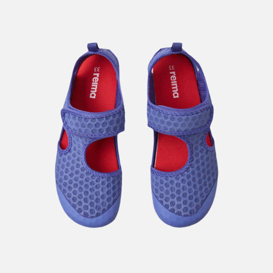 Sandale Rantaan mov din material textil pentru copii și adulți – eco-friendly și confortabile