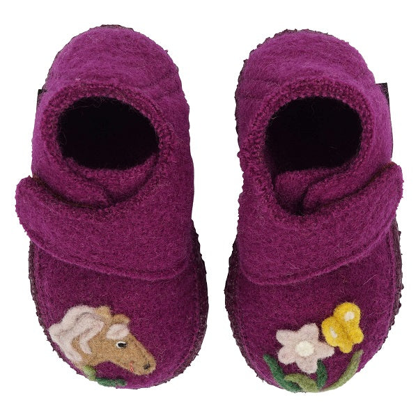 Papuci lana fiarta pentru bebelusi