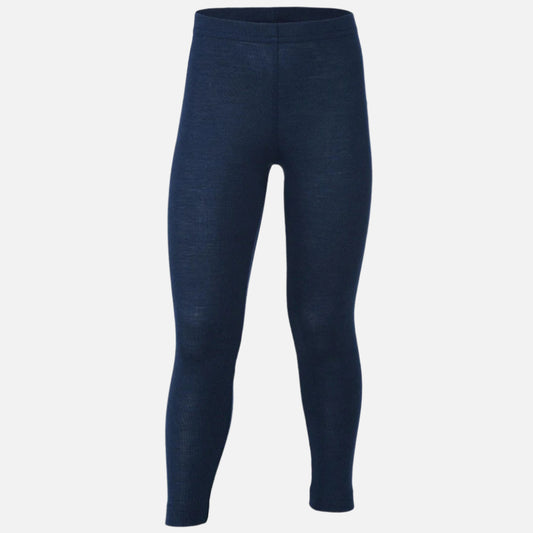 Colanti din lana si matase, Albastru Marin