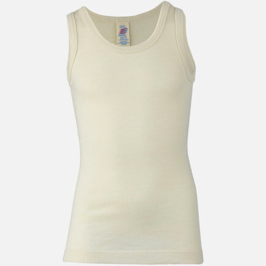 Maieu alb din lana si matase pentru copii, engel