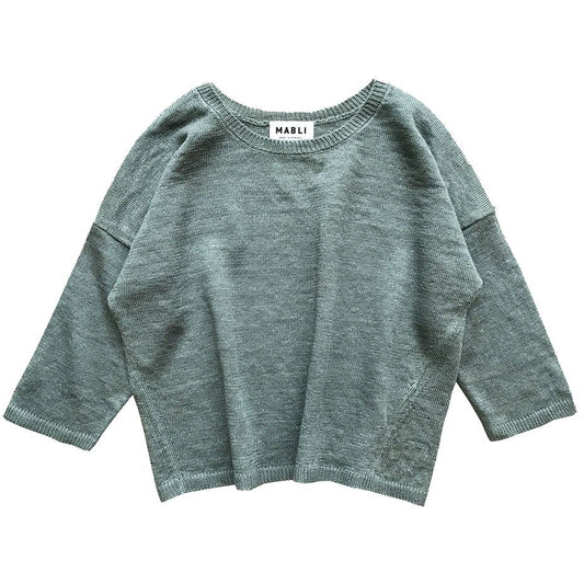 Bluza de vara racoroasa din tesatura de in, certificata organic