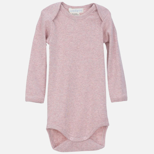 Serendipity body bebelusi bumbac organic roz melange