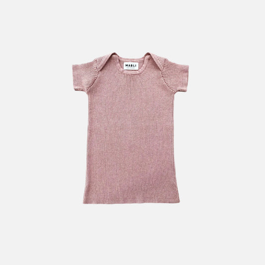tricou bumbac organic rib mabli knits