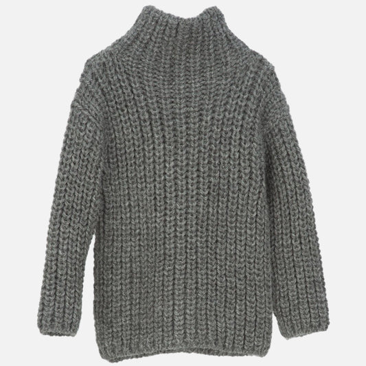 galbenus haine organice serendipity organics pulover lana baby alpaca babyalpaca wool patent sweater grey copii fete baieti