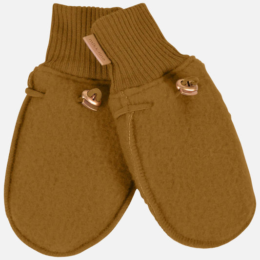 Manusi Mikk-Line din lana merinos fleece organica, Maro