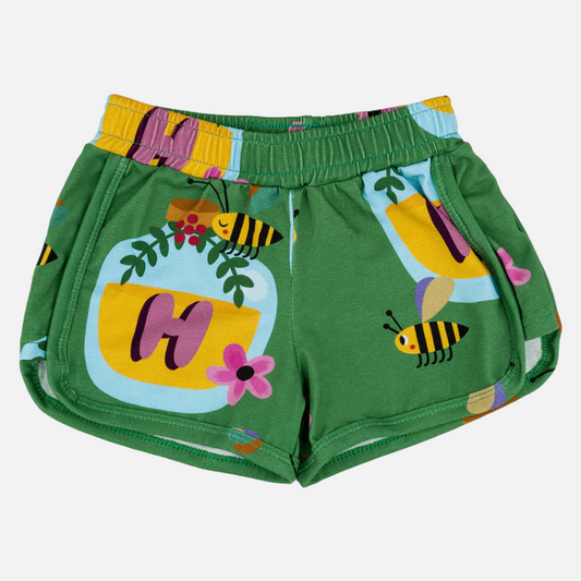 pantaloni_scurti_bumbac_organic_verde_albinute_raspberry_republic_galbenus