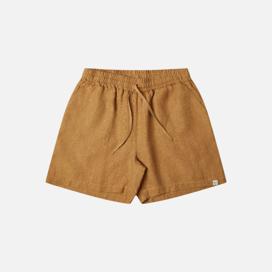 Pantaloni scurti pentru dama din in organic Matona