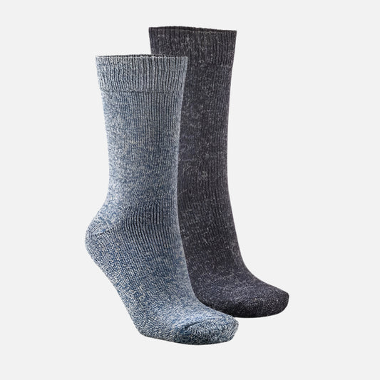 set_sosete_lana_alpaca_doua_culori_fellhof_2709_albastru