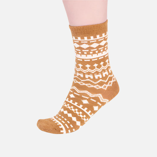 Sosete din lana pentru femei Thought, Galben pai