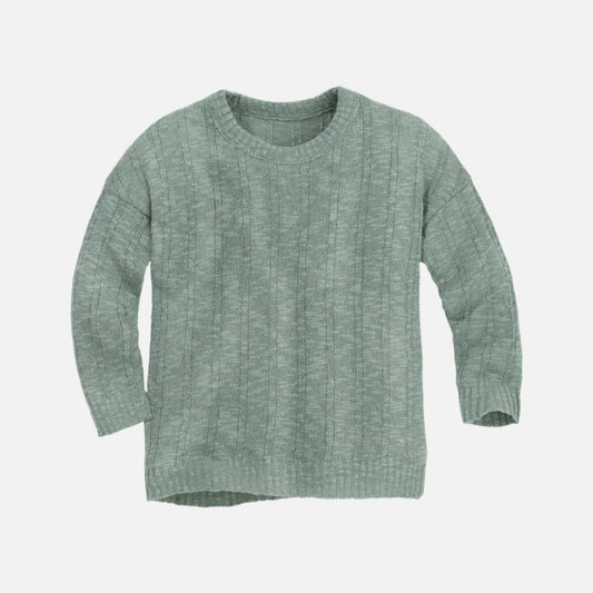 Pulover copii din bumbac si in organic, Verde