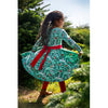 Rochie Party Skater din bumbac organic, Sarbatoare/Padure