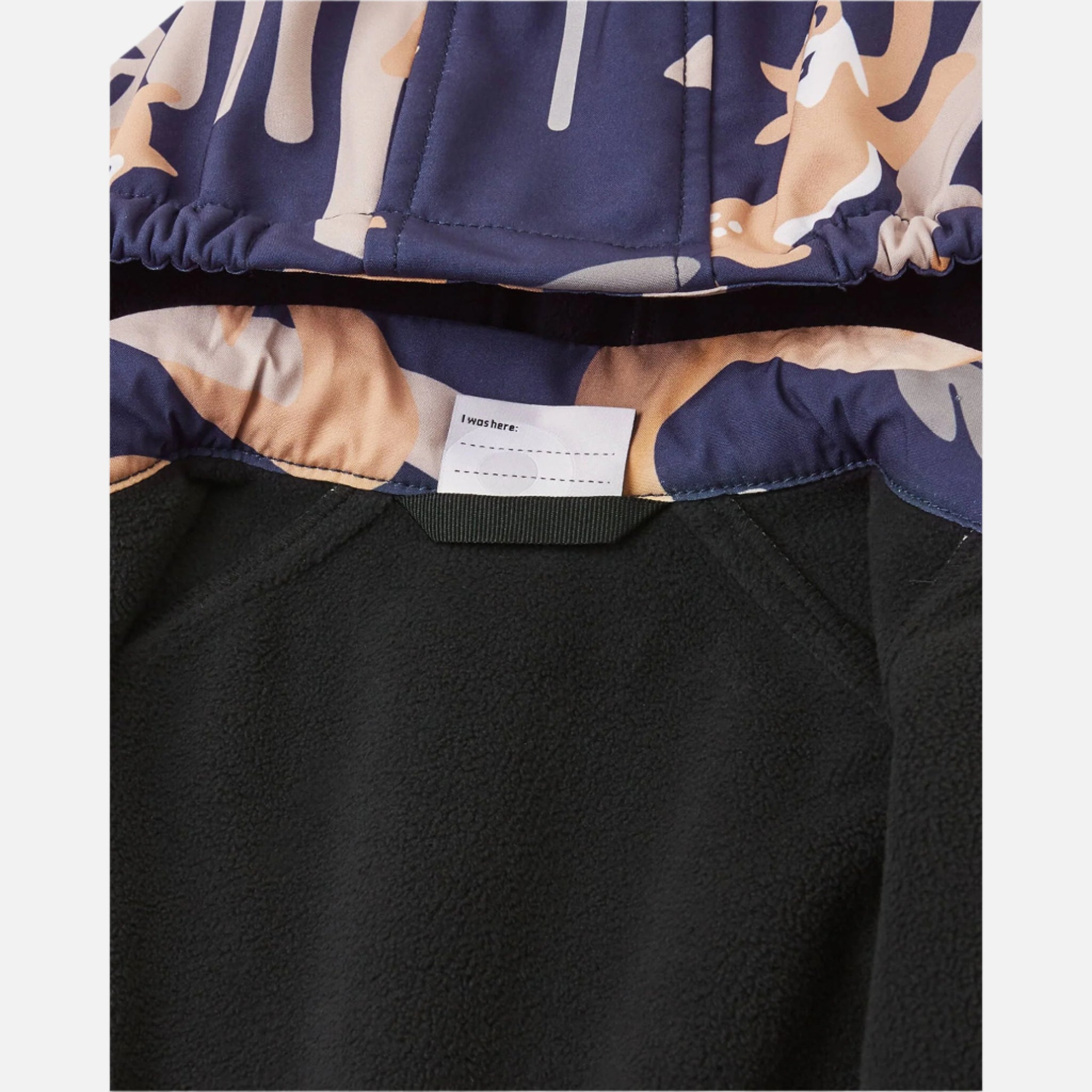 Overall softshell pentru bebelusi Mjosa, Veverita