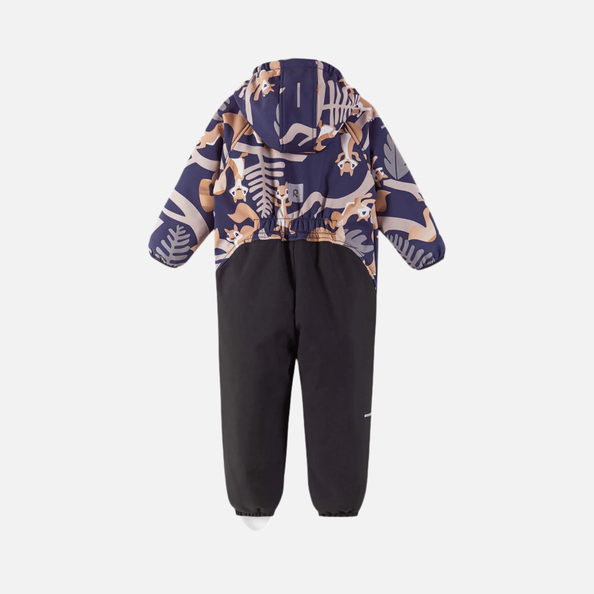Overall softshell pentru bebelusi Mjosa, Veverita