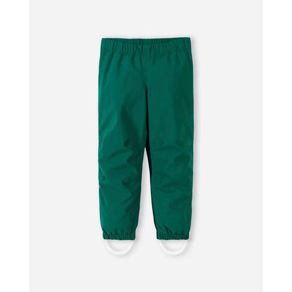 Pantaloni de ploaie impermeabili pentru copii Kaura, Verde inchis