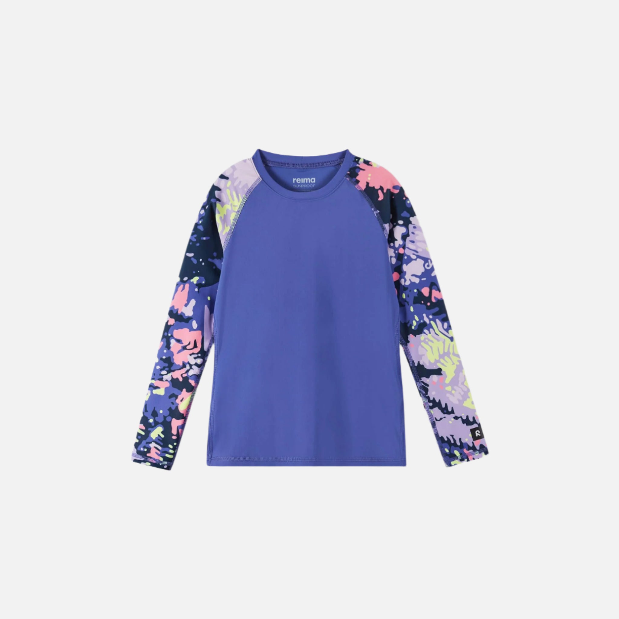 bluza-costum-baie-protectie-uv-50+-reima-galbenus