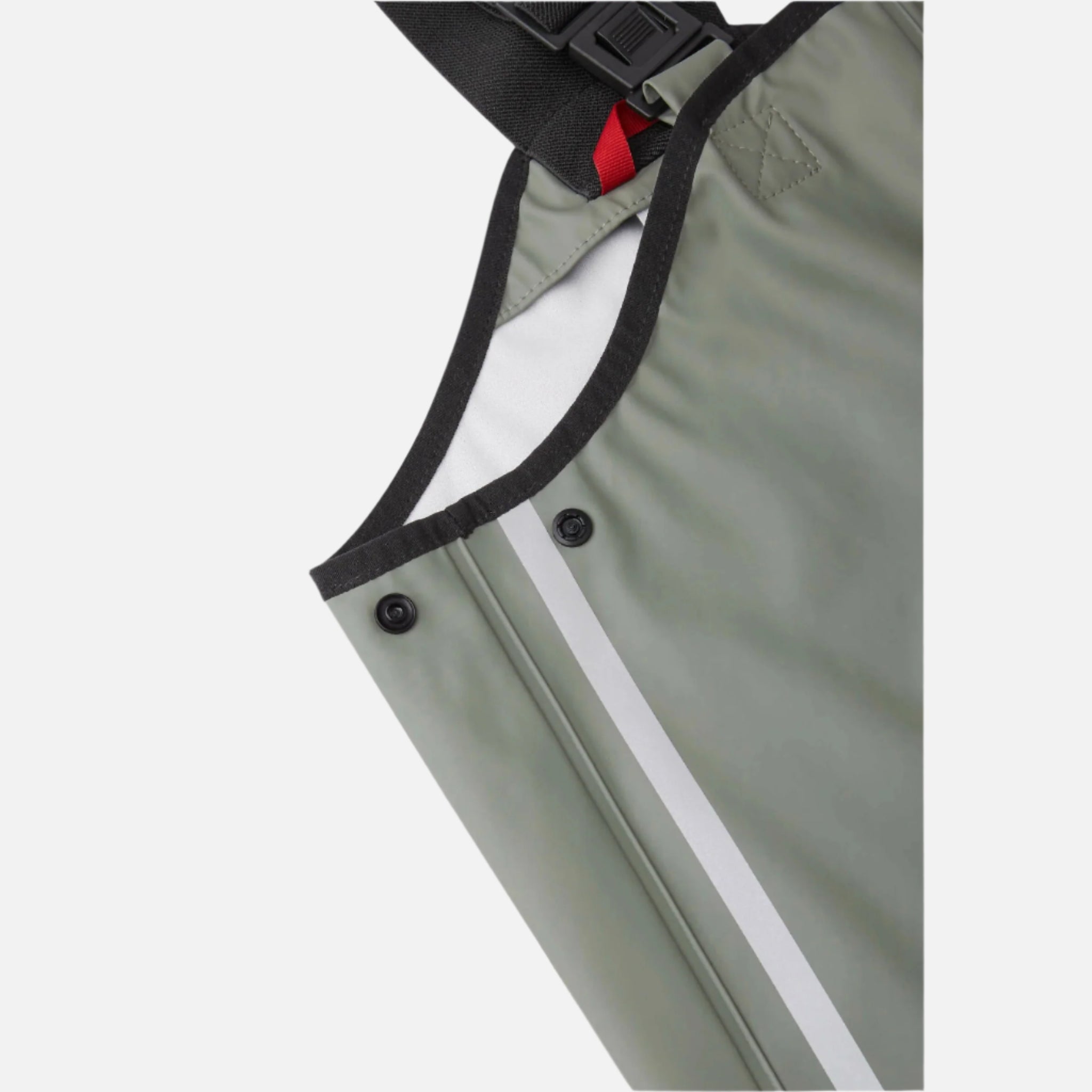Pantaloni de ploaie impermeabili pentru copii Lammikko, Greyish green