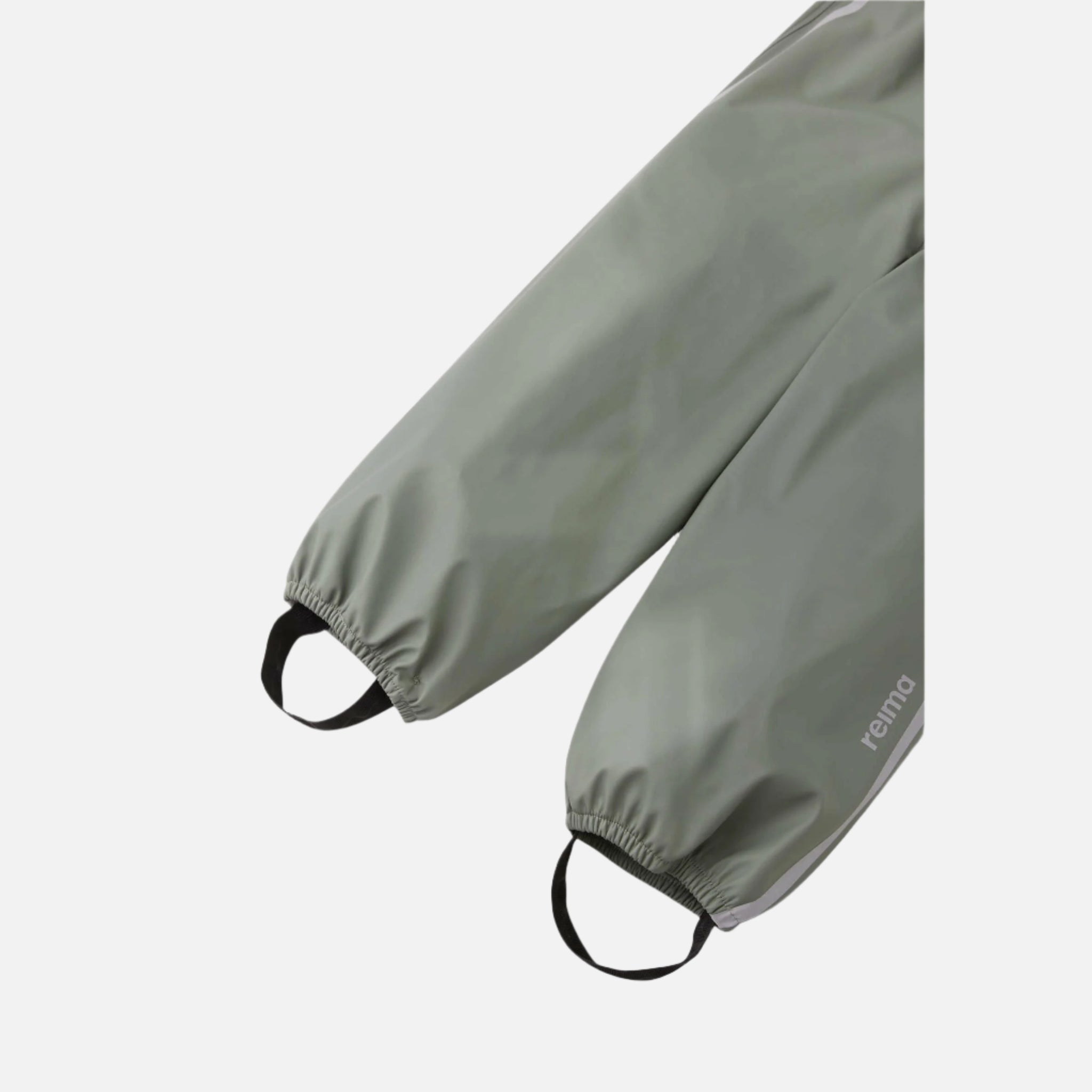 Pantaloni de ploaie impermeabili pentru copii Lammikko, Greyish green