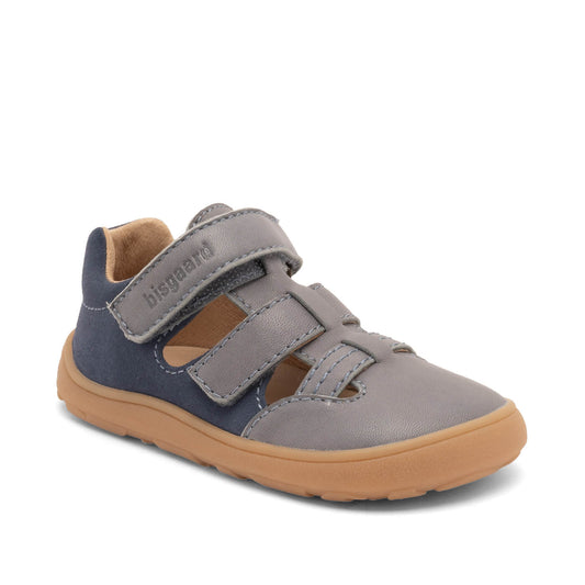 sandale-barefoot-copii-piele naturala-albastru